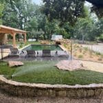 aménagement extérieur Aix-en-Provence jardin terrasse